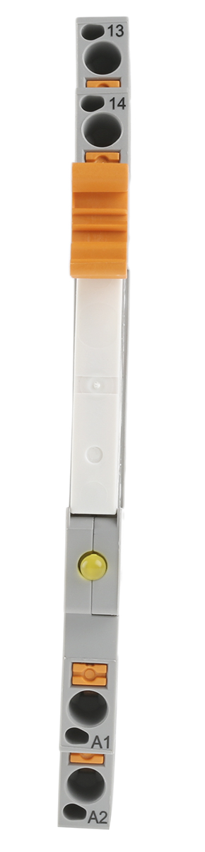 Phoenix Contact RIF-0-RPT-12DC/ 1 Series Interface Relay, DIN Rail Mount, 12V dc Coil, SPST, 1-Pole