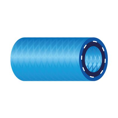 PREVOST DIFLEX PVC, Hose Pipe, 6mm ID, 12mm OD, Blue, 50m