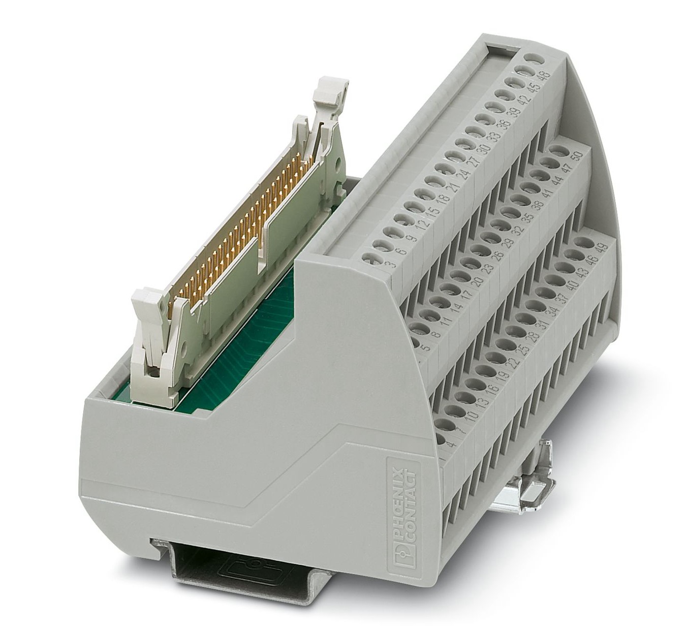 Phoenix Contact 50-Contact Female Interface Module, Flat Ribbon Cable Connector, 1A