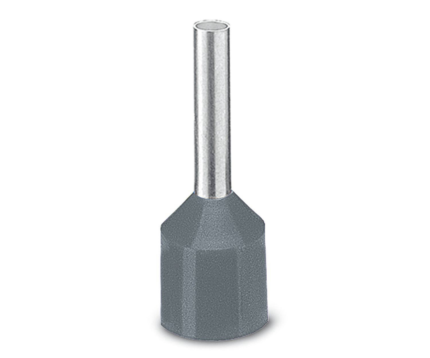 Phoenix Contact Ferrule, 19.5mm Pin Length, 2.9mm Pin Diameter, Grey