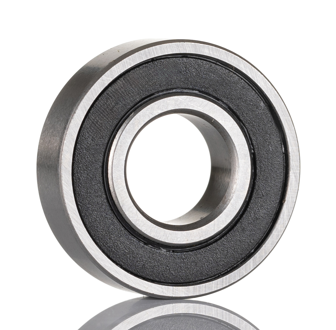 RS PRO 6004-2RS 1 Row Ball Bearing - 20 mm ID, 42 mm OD
