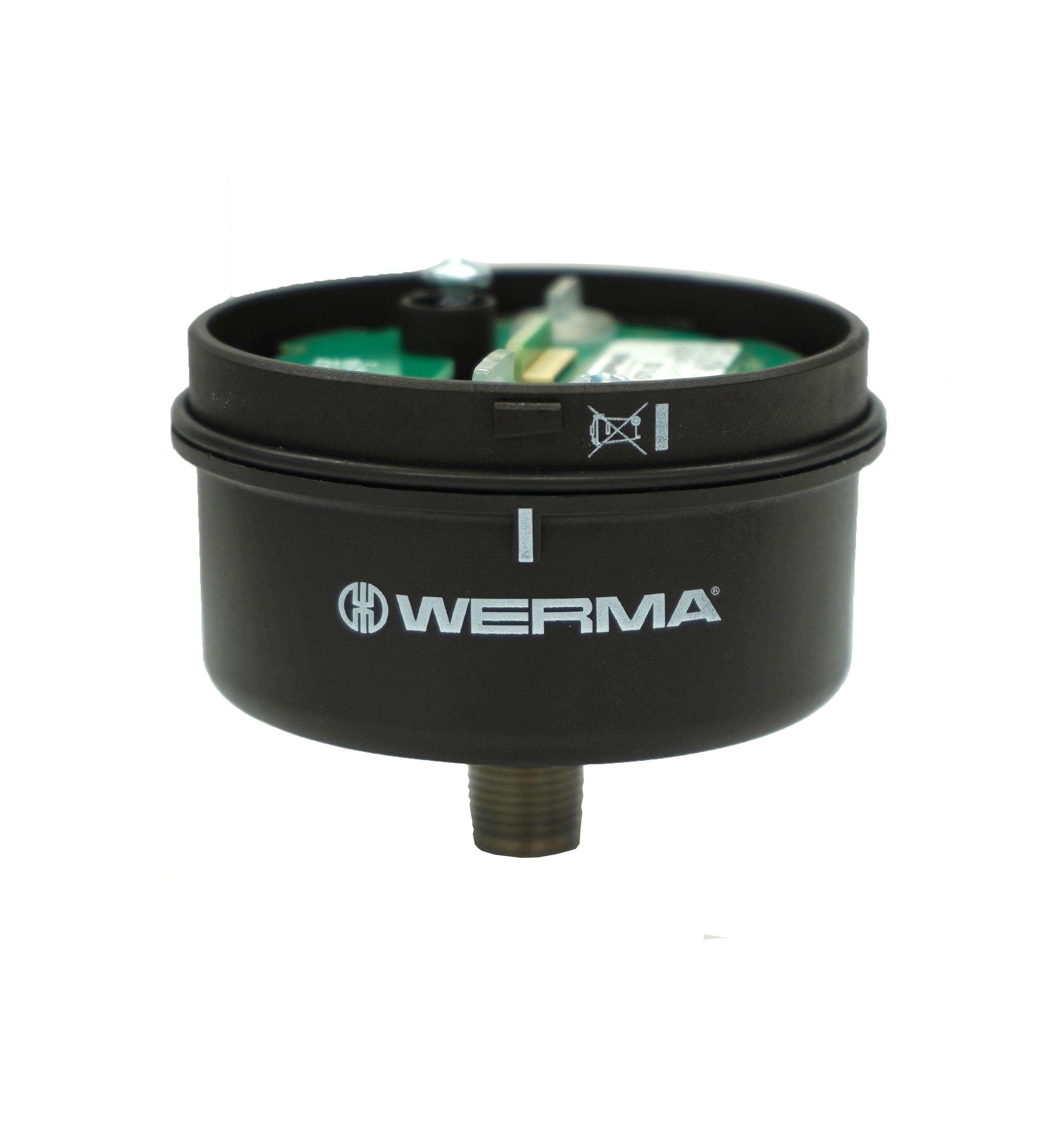 Werma KS71 Series Black Terminal Element, 32 V, DC, IP65