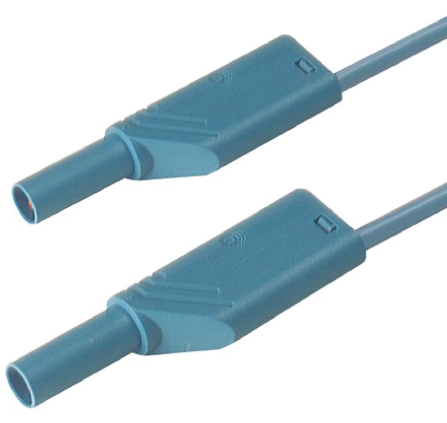 Hirschmann Test & Measurement, 32A, 1000V ac/dc, Blue, 500mm Lead Length