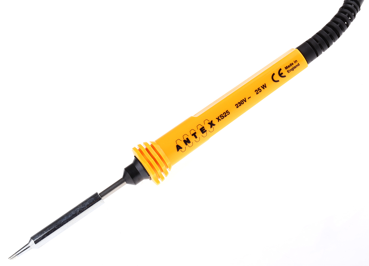 Antex Electronics Electric Soldering Iron Kit, 230V, for use with Antex Soldering Stations