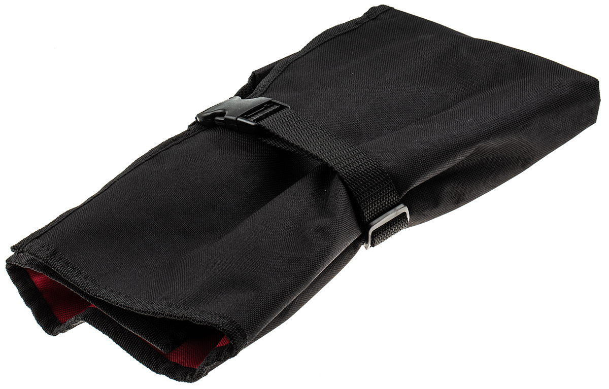 RS PRO Black, Red Polyester Tool Roll, 580mm x 510mm