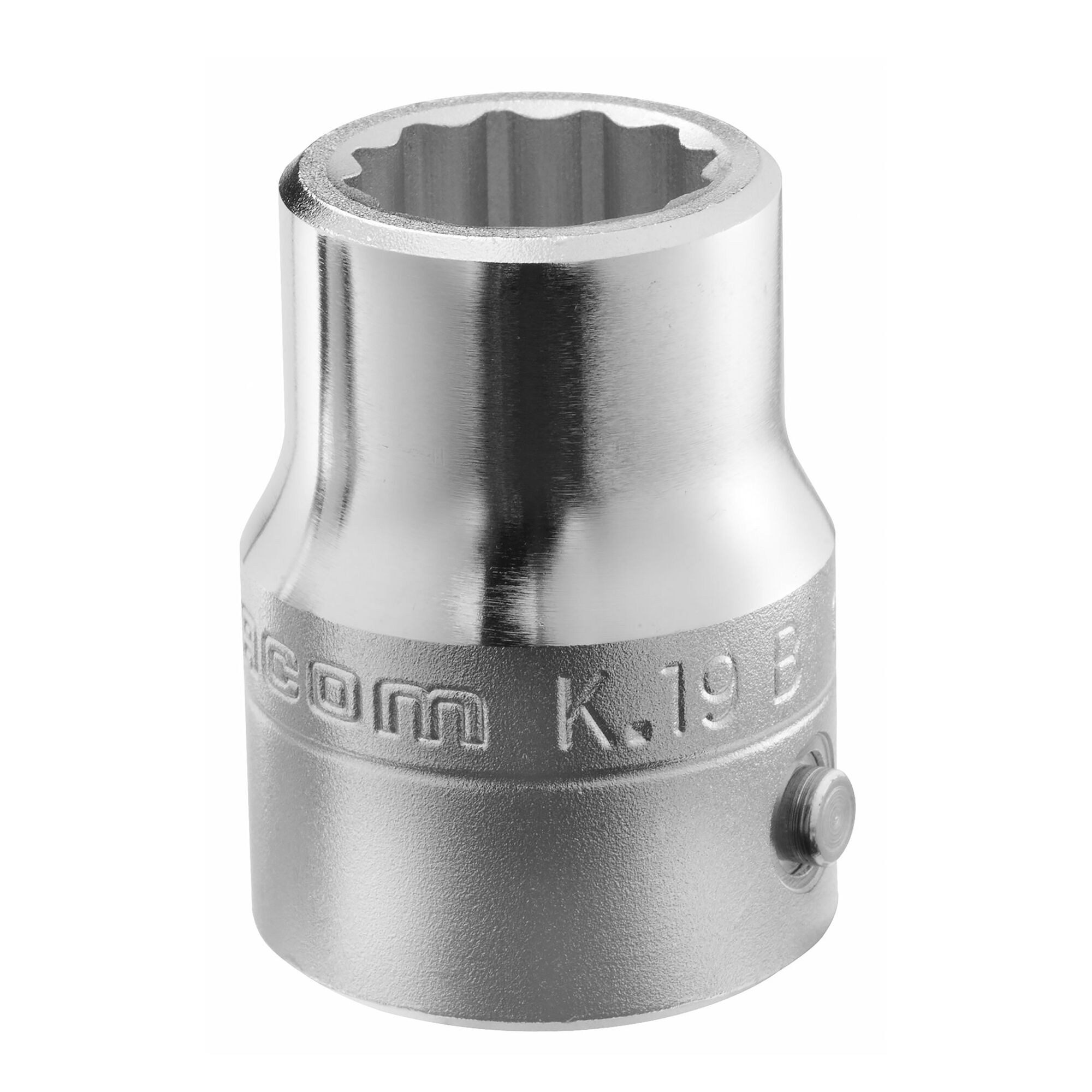 Facom 3/4 in Drive 22mm Standard Socket, 12 point, 51 mm Overall Length