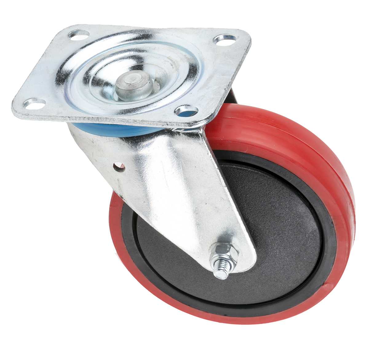 RS PRO Swivel Castor Wheel, 130kg Capacity, 125mm Wheel