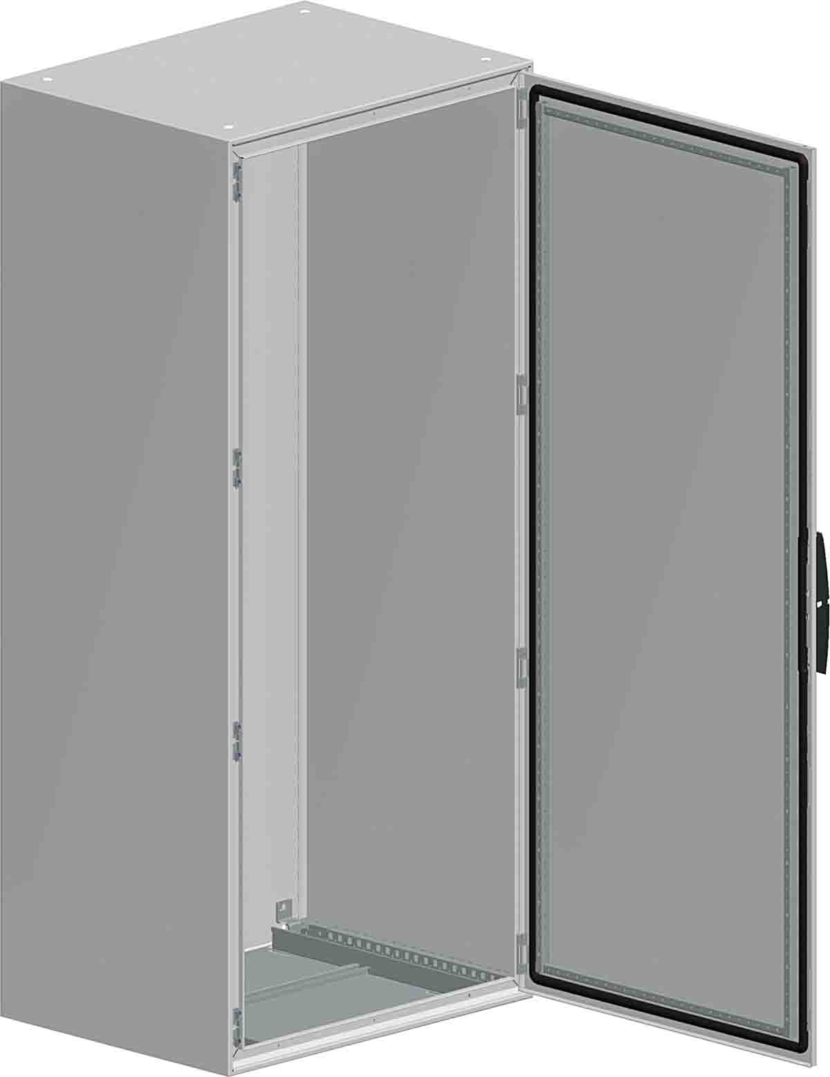 Schneider Electric PanelSeT SM Series Sheet Steel Double-Door-Door Floor Standing Enclosure, Opaque Door, IP55, 1400 x
