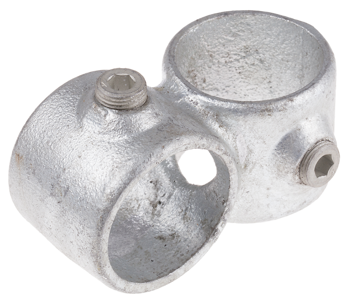 RS PRO 90° Connector, Connecting Component, Strut Profile Type 3, Round Tube Size Type 3