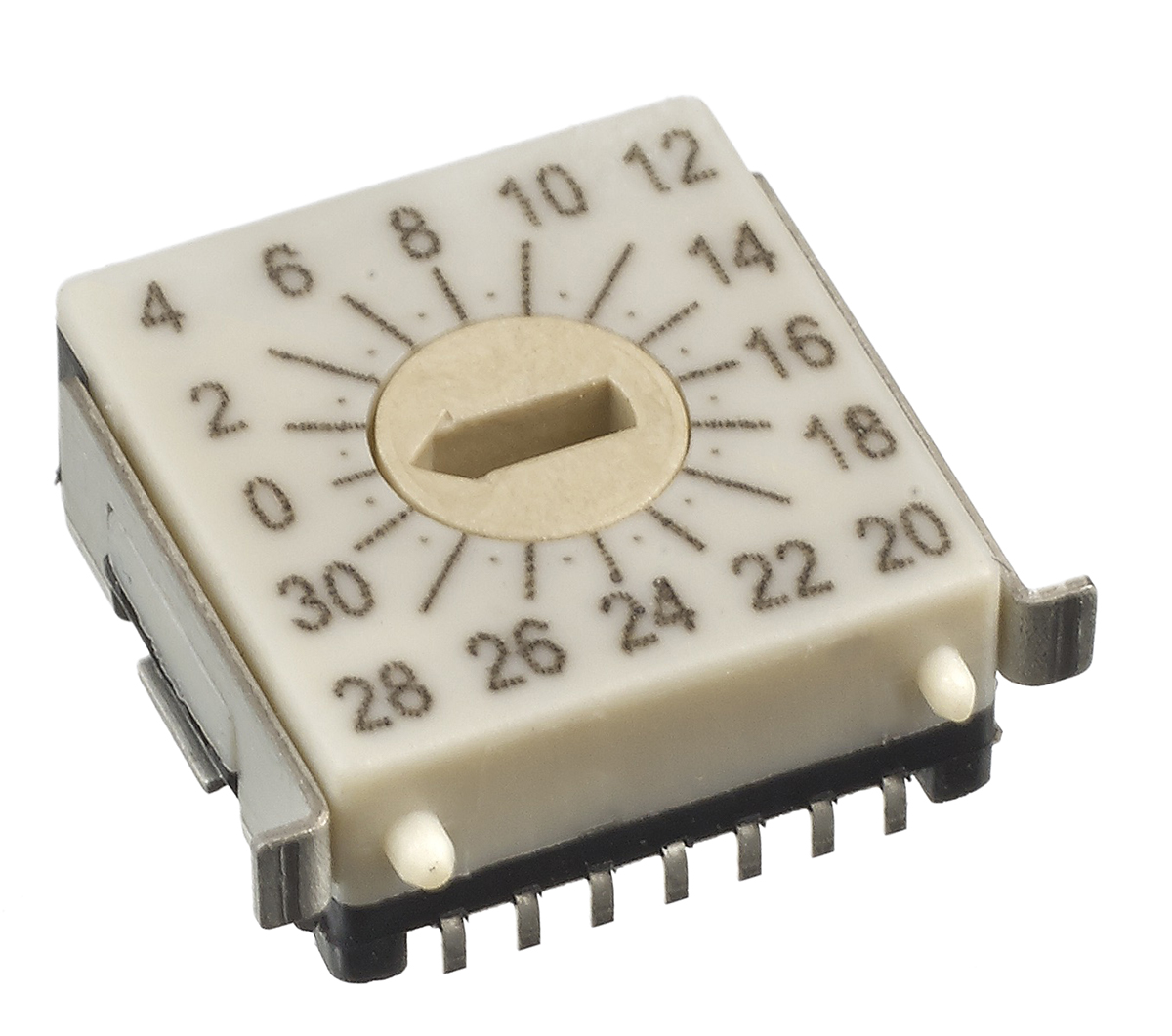 Hartmann 32 Way Surface Mount DIP Switch, Slot Actuator