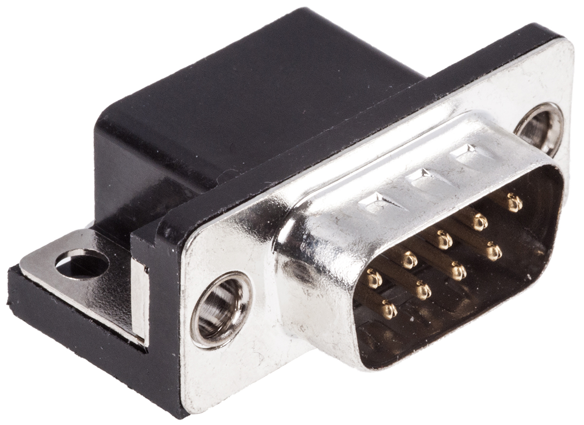 MH Connectors MHDD 25 Way Right Angle Through Hole D-sub Connector Plug, 2.77mm Pitch