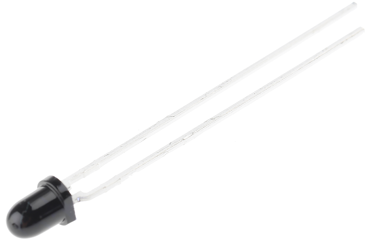 SFH 309 FA-5/6 ams OSRAM, 24 ° IR Phototransistor, Through Hole 2-Pin 3mm (T-1) package