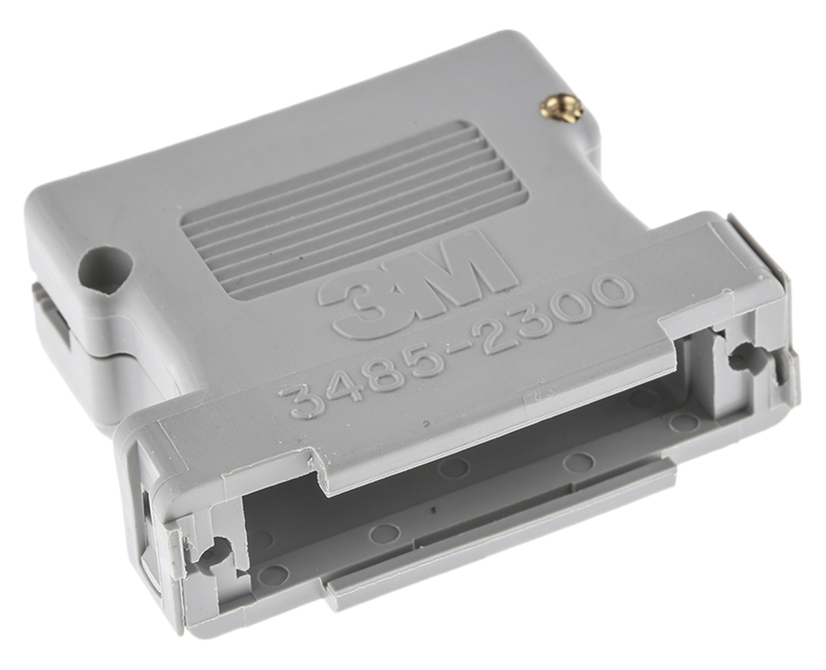 3M 3485 Series PBT D Sub Backshell, 25 Way