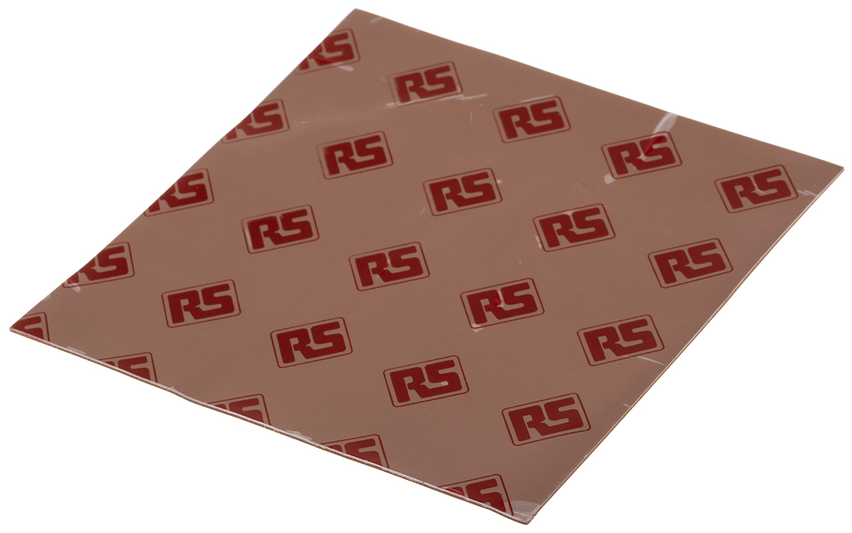 RS PRO Self-Adhesive Thermal Interface Sheet, 1mm Thick, 2.2W/m·K, 150 x 150mm