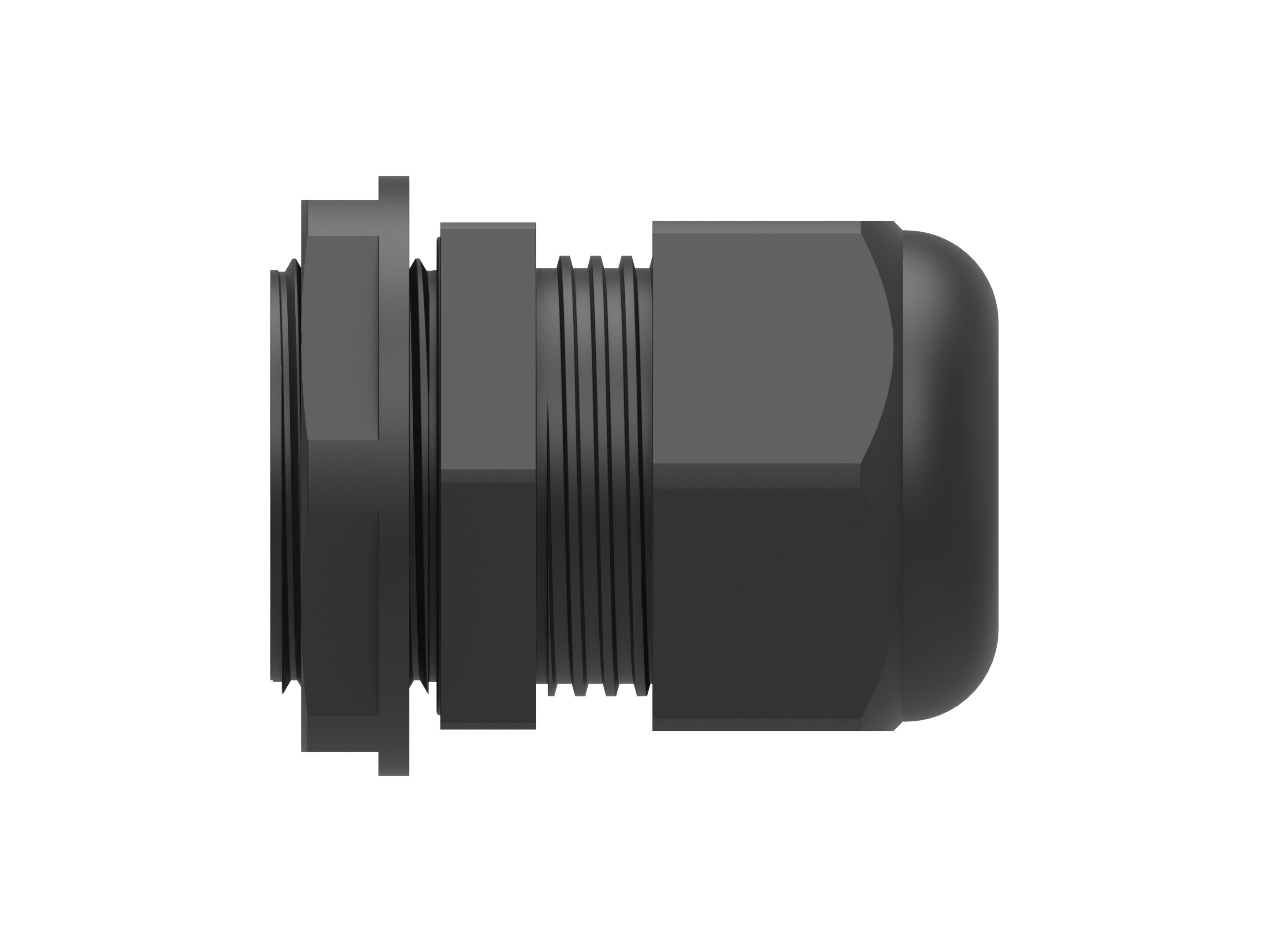 Entrelec 1SNG Series Black PA 6 Cable Gland, PG21 Thread, 13mm min., 18mm max., IP66, IP68