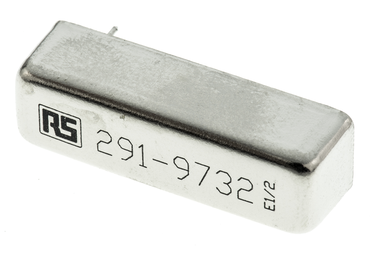 RS PRO PCB Mount Reed Relay, 24V dc Coil, SPST, 200V dc Max, 1 A Max, 7845Ω