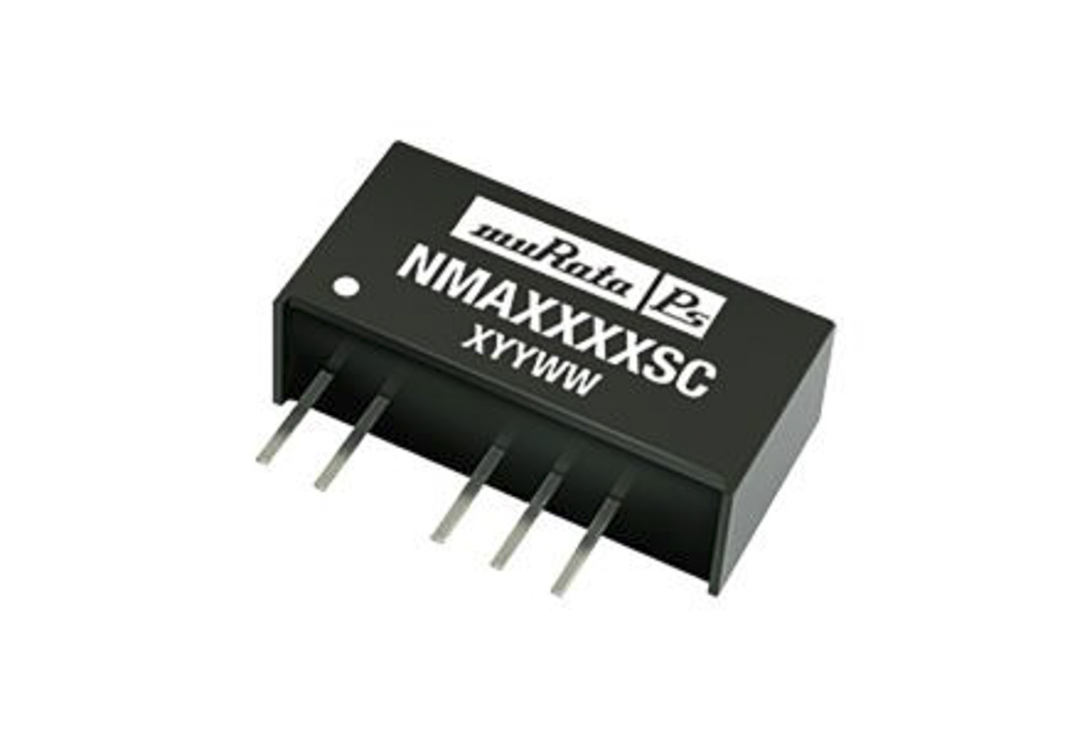 Murata Power Solutions NMA DC-DC Converter, ±15V dc/ ±33mA Output, 10.8 → 13.2 V dc Input, 1W, Through Hole,