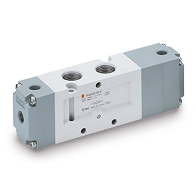 SMC Air Operated Pneumatic Control Valve - Air G 3/8 VFA5000 Series