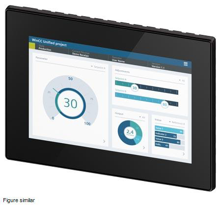 Siemens SIMATIC Series MTP1000 Unified Comfort HMI Panel - 10.1 in, TFT Display, 1280 x 800