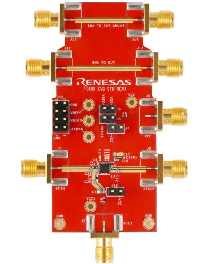 Renesas Electronics Evaluation Board for F1485 RF Amplifier F1485 RF Amplifier Evaluation Kit for F1485 2300 →