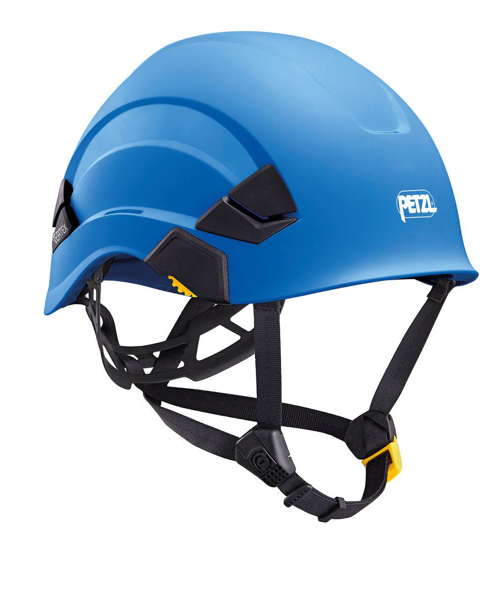 Petzl VERTEX Blue Safety Helmet with Chin Strap, Adjustable