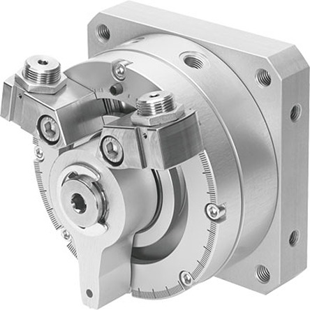 Festo DSM Series 10 bar Double Action Pneumatic Rotary Actuator, 270° Rotary Angle, 12mm Bore