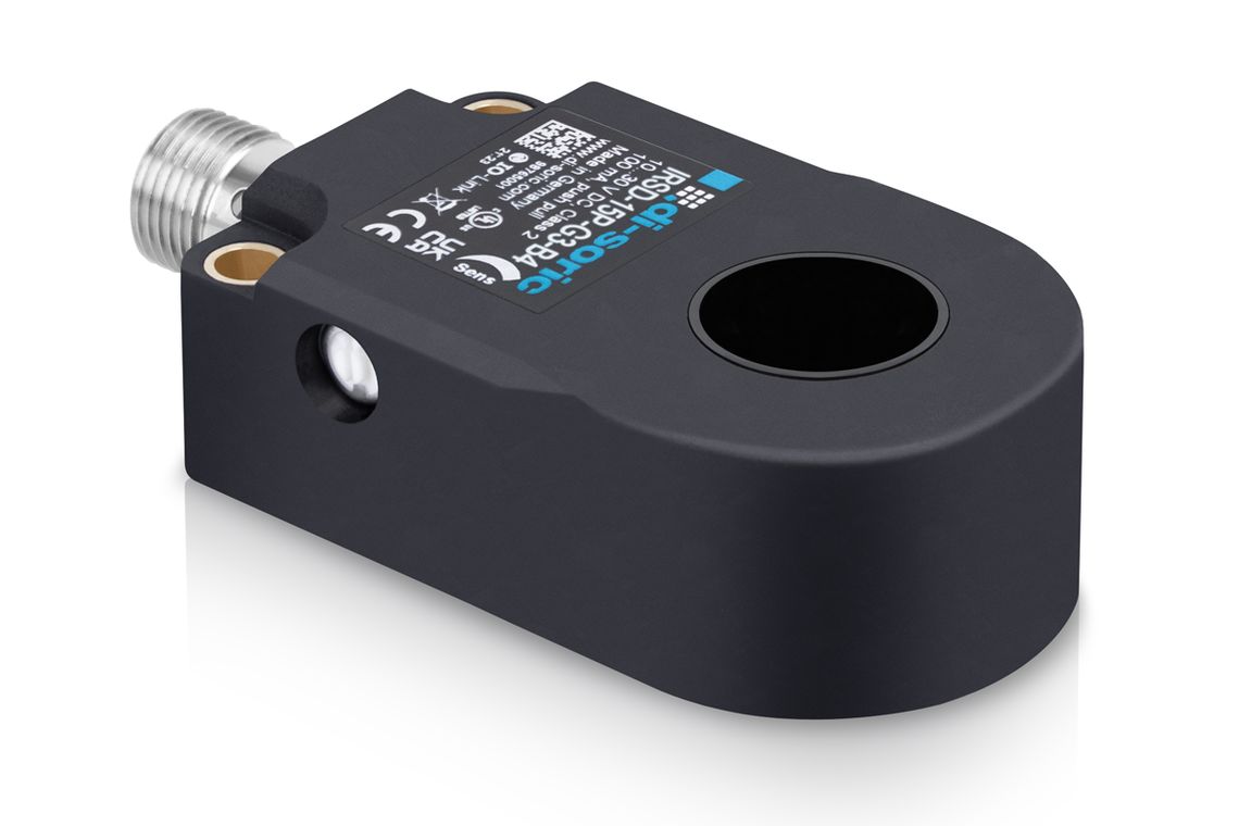 Di-Soric Inductive Ring Inductive Proximity Sensor, M12, PNP/NPN NO/NC, 10 → 30 V dc