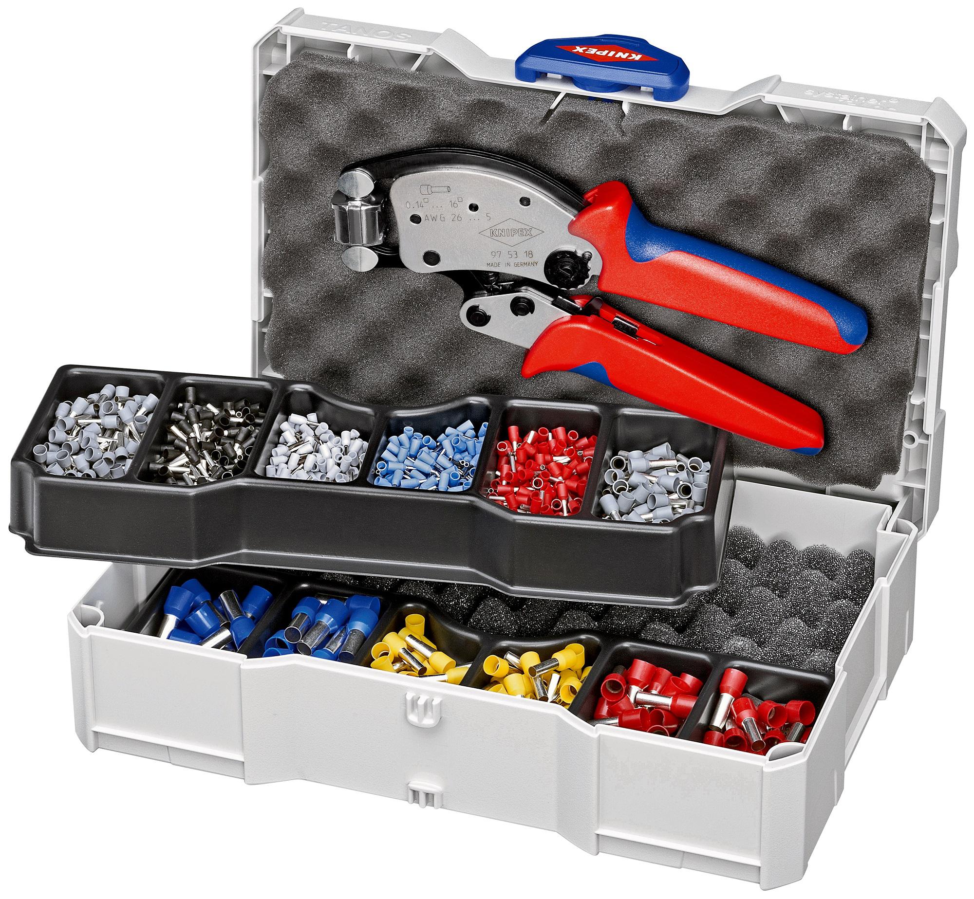 Knipex Crimp Assortment Kit Crimp Crimp terminal Kit