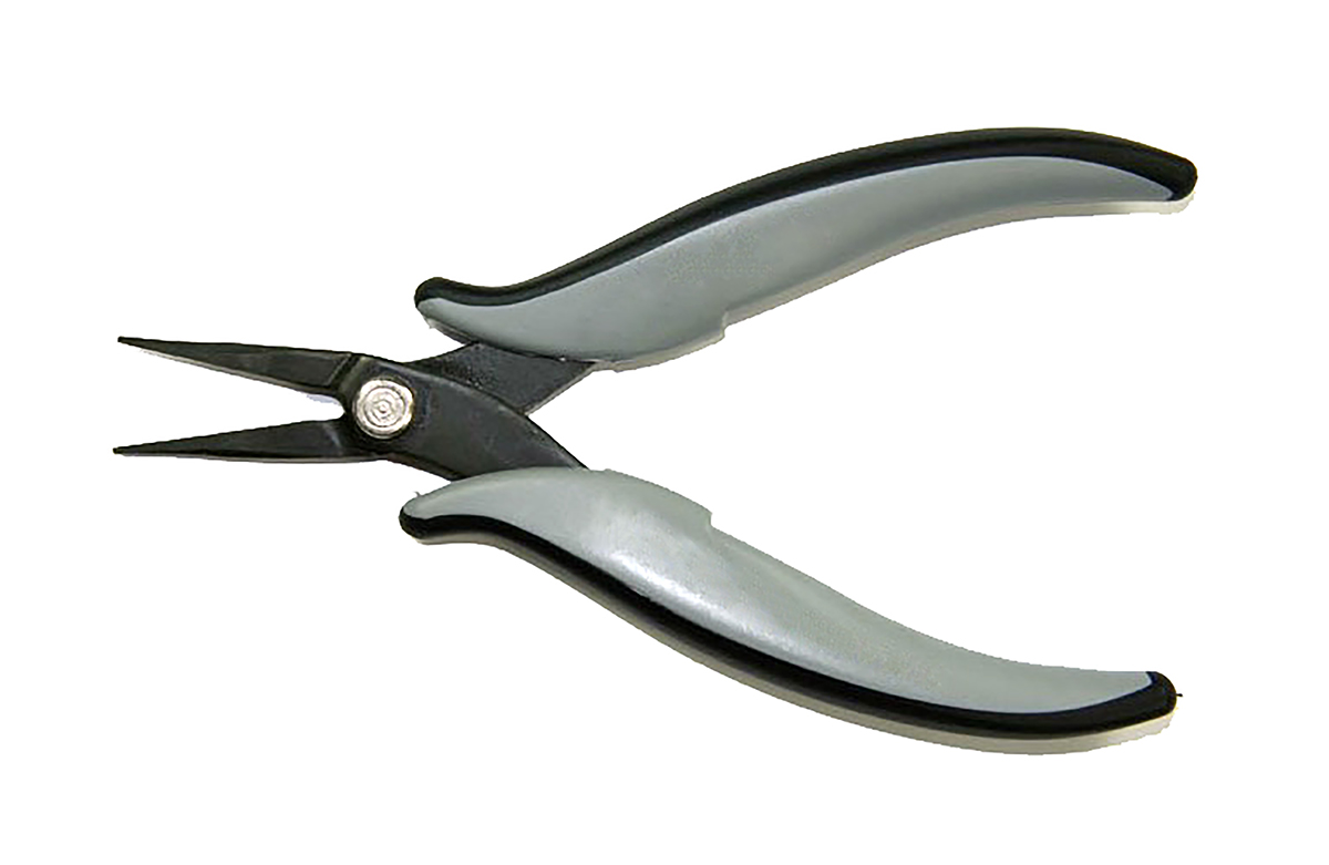 RS PRO Long Nose Pliers, 145 mm Overall, Straight Tip, 20mm Jaw, ESD