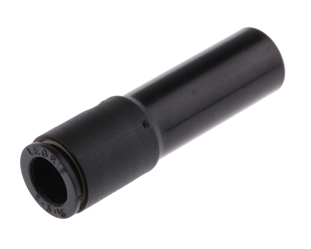 Legris LF3000 Series Straight Tube-to-Tube Adaptor, Push In 8 mm to Push In 12 mm, Tube-to-Tube Connection Style