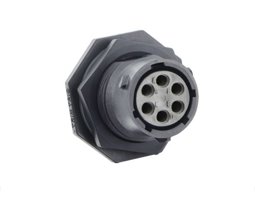 Souriau Sunbank by Eaton Circular Connector, 6 Contacts, Cable, Standard Connector, Socket, Female, IP68, IP69K, UTSX