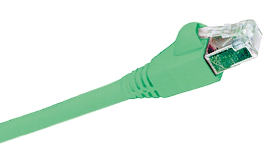 Molex Premise Networks, 3m Cat6, Green RJ45 to Male RJ45 Male, F/UTP Shielded, Terminated LSZH Sheath