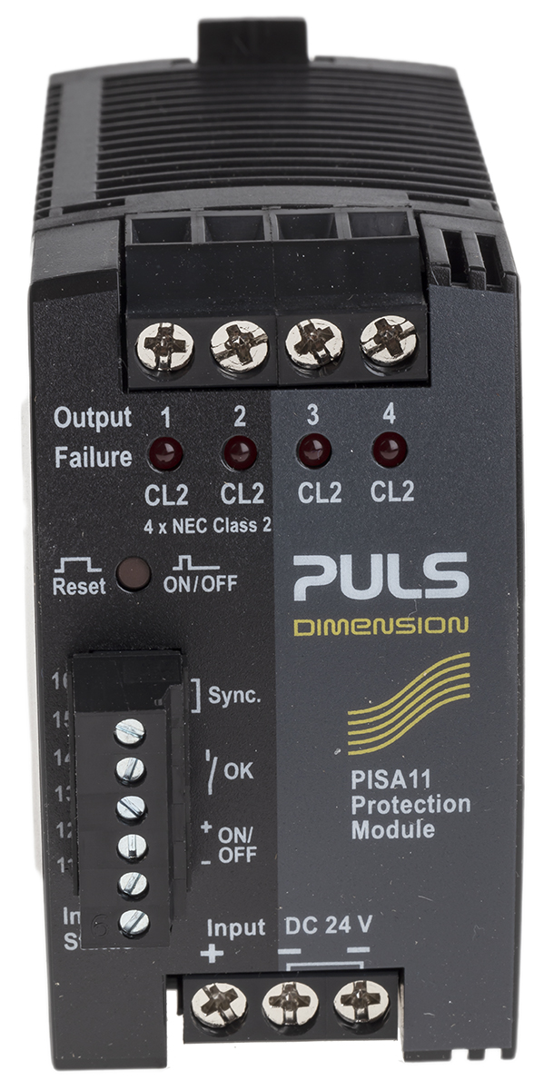 PULS Output Module, for use with PISA11 Series Protection Module, PISA11 Series