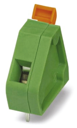 Phoenix Contact ZFKDSA 1.5-W-7.62 Series PCB Terminal Block, 1-Contact, 7.62mm Pitch, Through Hole Mount, 1-Row, Spring