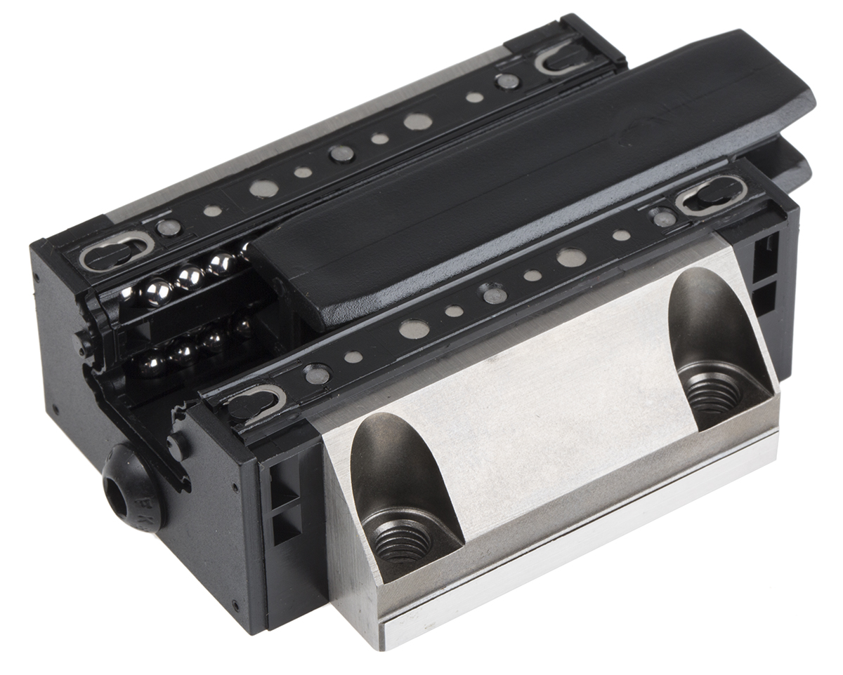 INA Linear Guide Carriage KWSE20, 22000N Dynamic Load, 20mm Rail Width