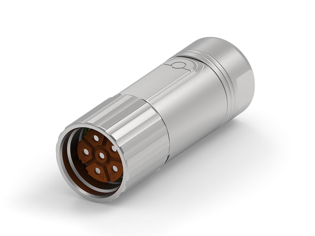 TE Connectivity Circular Connector, 6 Contacts, Panel, Standard Connector, Plug, Male, IP67, Speedtec 923 Series