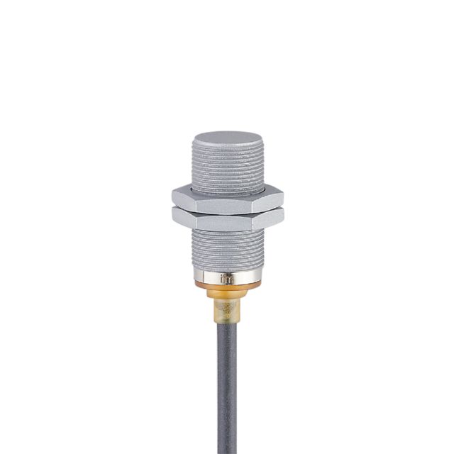 ifm electronic Inductive Threaded Barrel Proximity Sensor, M18, 8 mm Detection, PNP NO, 10 → 30 V dc