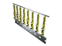 Samtec CC03M Series Crimp Terminal, 28AWG Min, 30AWG Max