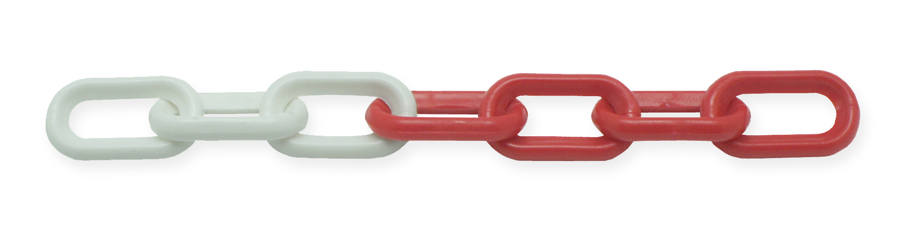 RS PRO Red & White Polypropylene Chain Barrier