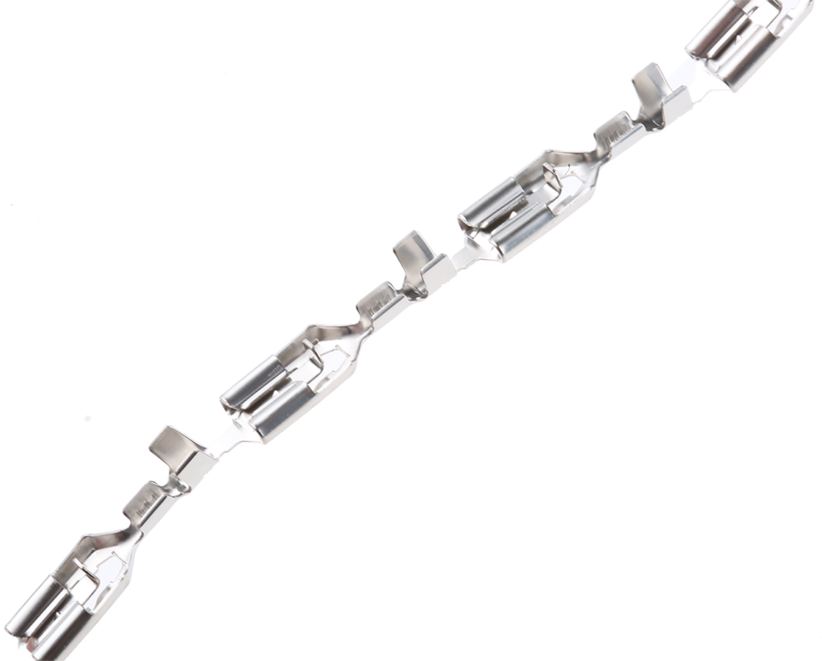 TE Connectivity Positive Lock .187 Mk II Uninsulated Female Spade Connector, Receptacle, 4.75 x 0.51mm Tab Size, 0.2mm²