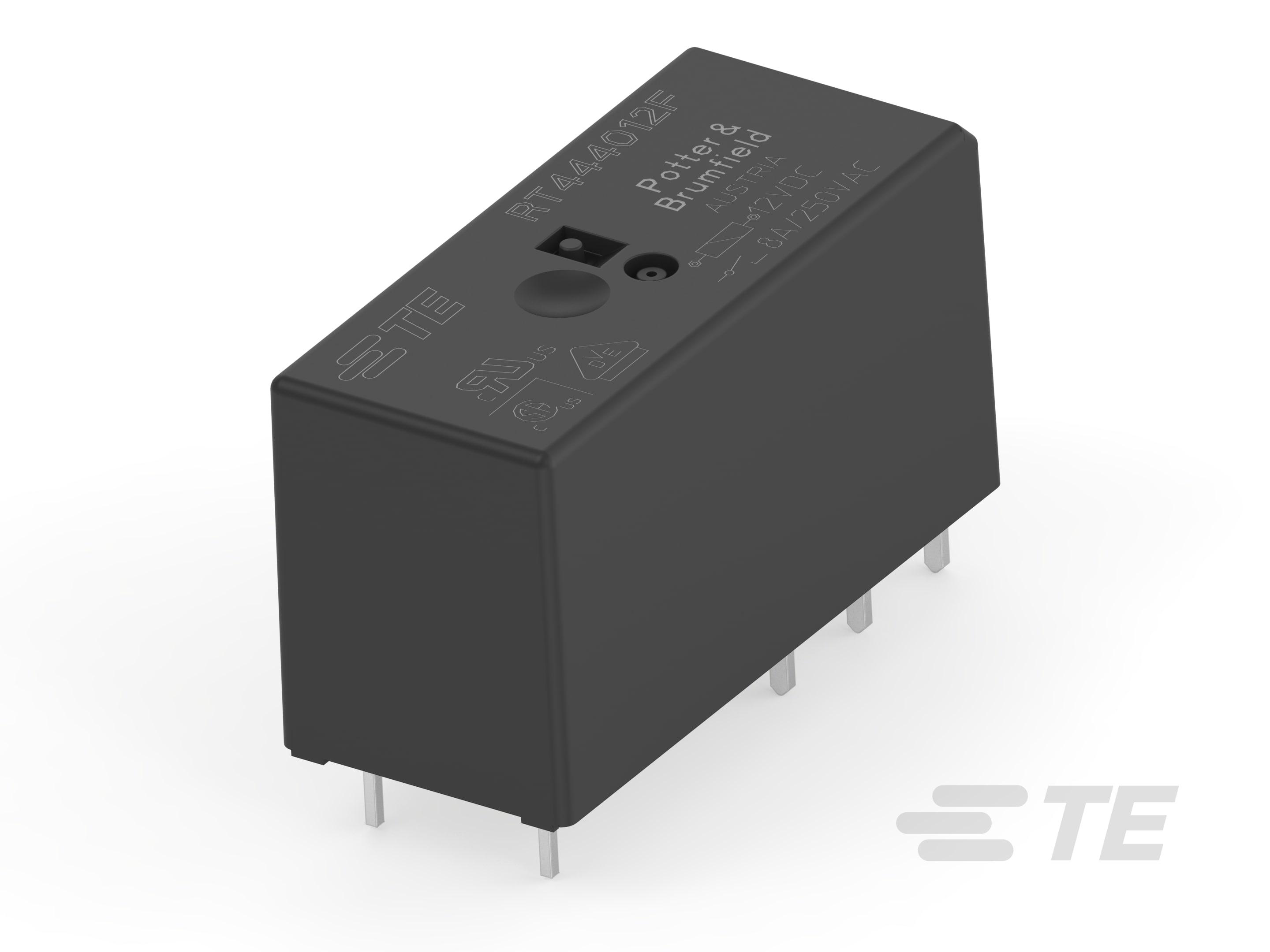 TE Connectivity Panel Mount Power Relay, 24V dc Coil, 500mA Switching Current, DPDT