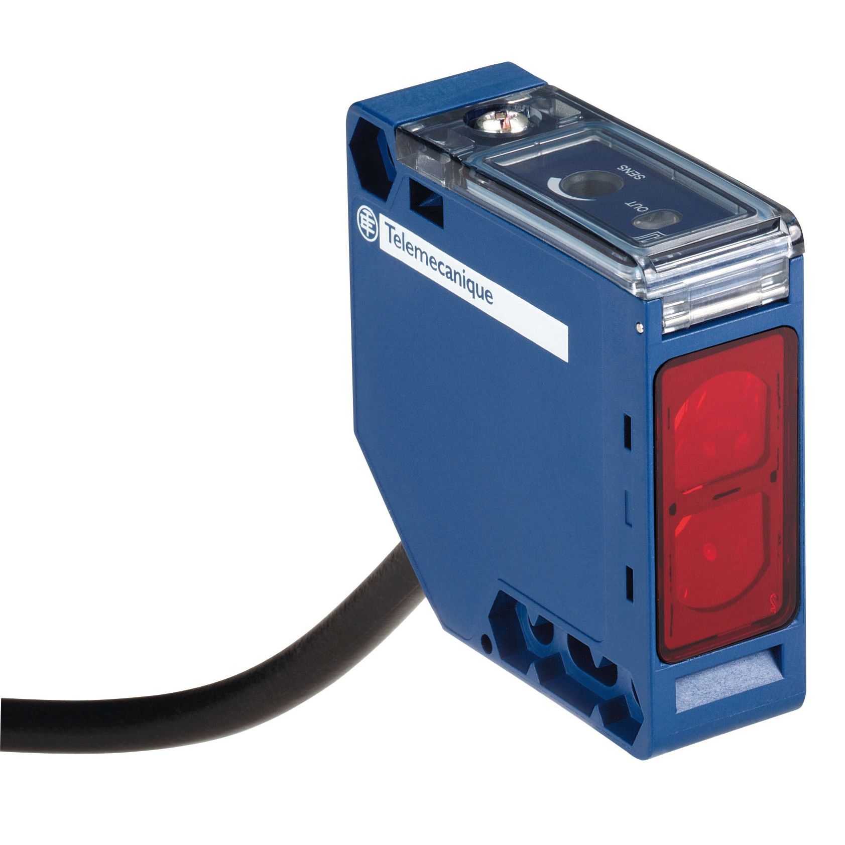 Telemecanique Sensors Polarised Retro Reflection Photoelectric Sensor, Block Sensor, 6 m Detection Range