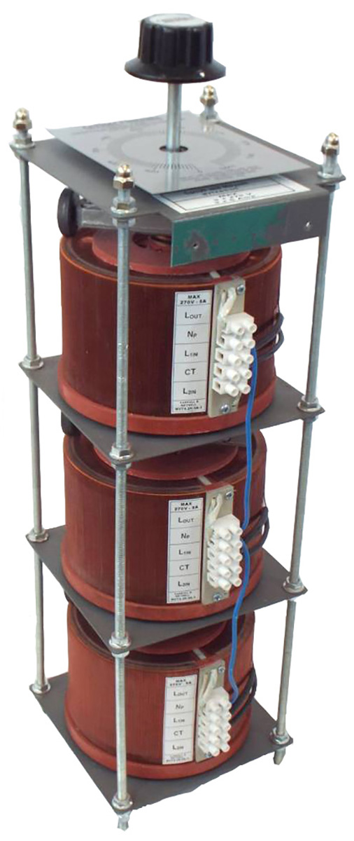 Carroll & Meynell 3 Phase 4.2kVA Autotransformer, 415V