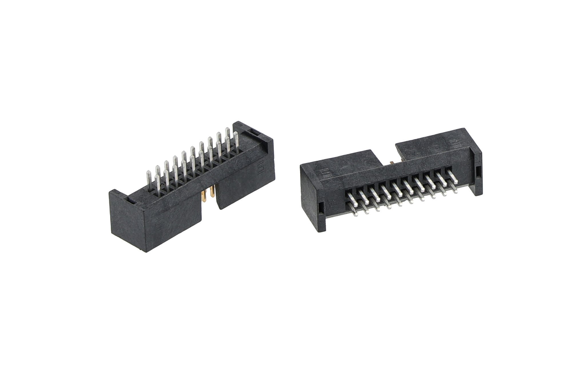 Samtec SHF Series Straight Through Hole PCB Header, 20 Contact(s), 1.27 mm Pitch, 2 Row, Shrouded