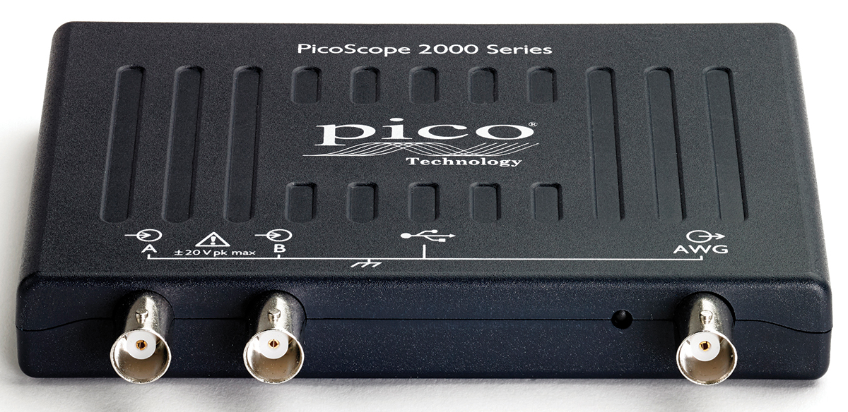 Pico Technology 2206B PicoScope 2000 Series Analogue PC Based Oscilloscope, 2 Analogue Channels, 50MHz