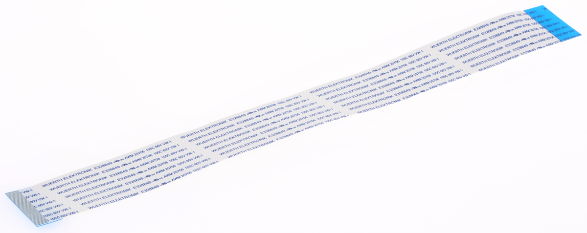 Wurth Elektronik 6877 Series FFC Ribbon Cable, 40-Way, 0.5mm Pitch, 200mm Length