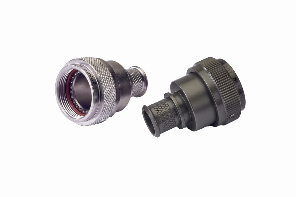 Amphenol Limited Silver Band Lock Adapter, Shell Size 12 for use with 38999 Series I And Series II
