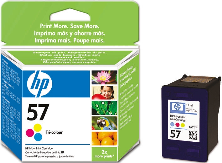 Hewlett Packard 57 Multi Colour Ink Cartridge