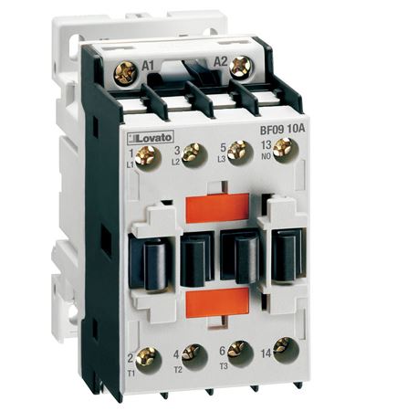 Lovato Contactor, 110 V Coil, 3-Pole, 25 A, 11 kW 110 V, 1 NC