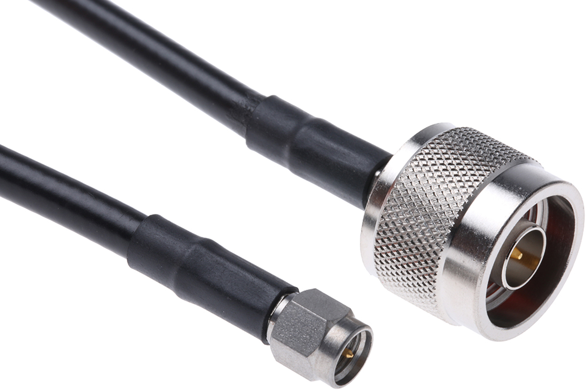 Atem 309-0341 Series, 500 mm, RG223 Coaxial, Terminated 50 Ω